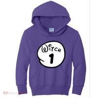 Witch 1 2 3 4 5 Custom Personalize Halloween Kids Hoodie thumb 0