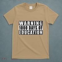 Warning 1000 Days Of Education 1000 Days Of School 5th Grade T-Shirt thumb 5