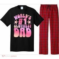 World's 1 Sluttiest Dad Funny Fathers Daddy Joke Pajama Set thumb 0