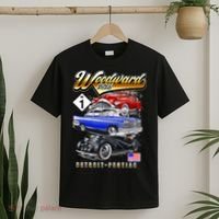 Woodward 2025 Classic Cruise Trio Of Vintage Cars T-Shirt thumb 2