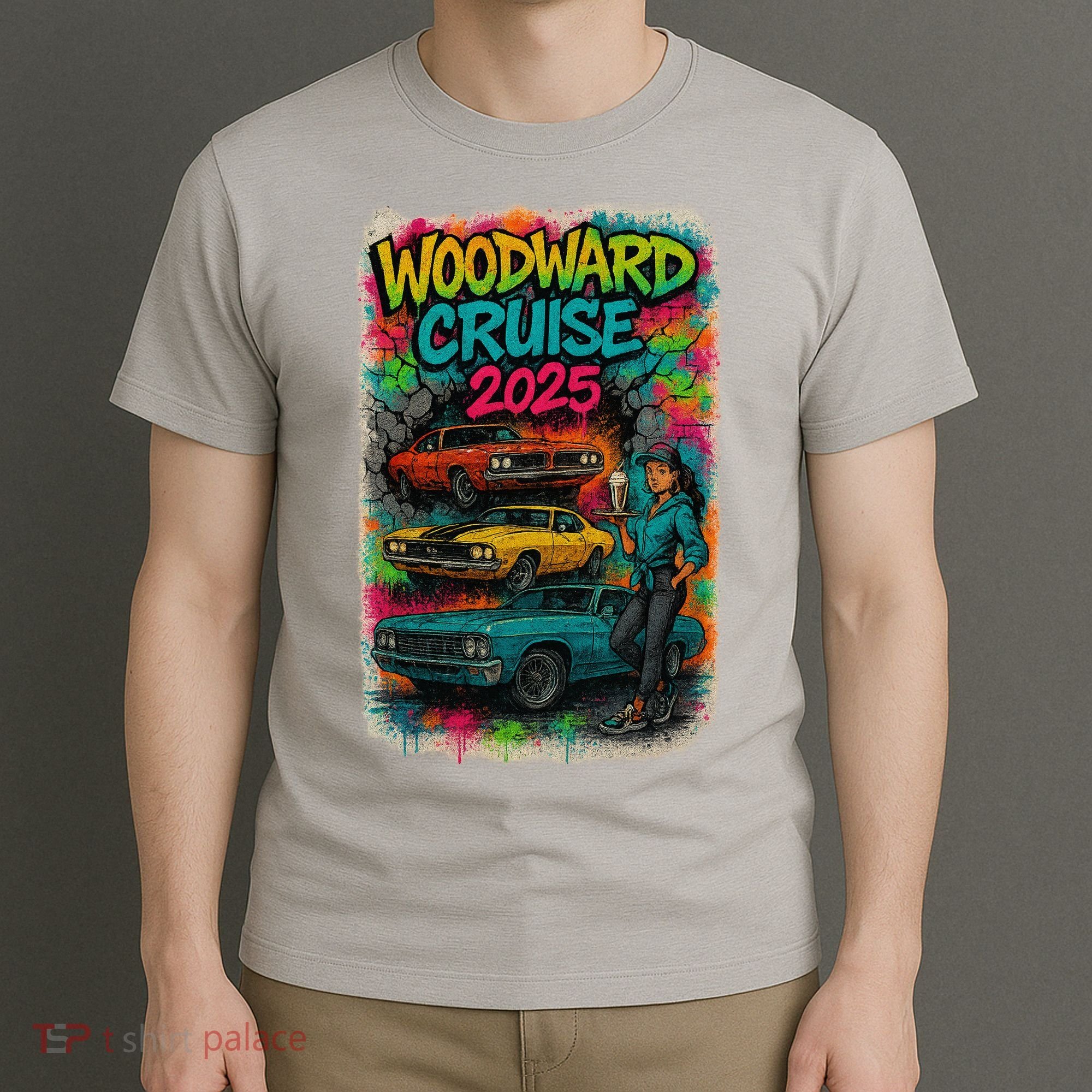 Woodward 2025 Graffiti Style T-Shirt