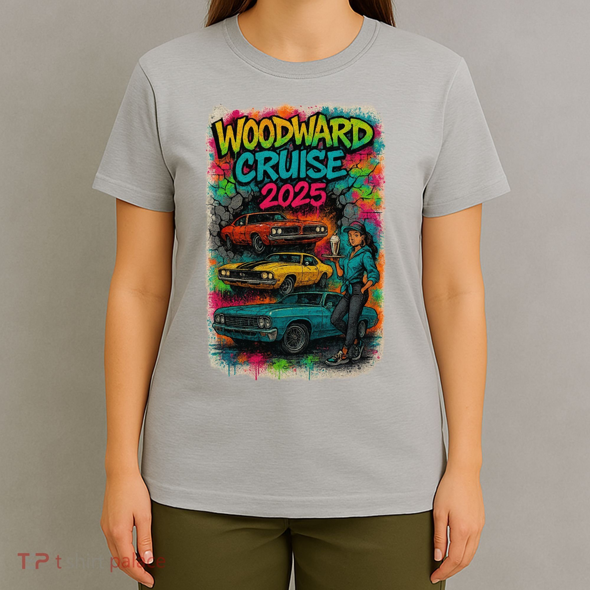 Woodward 2025 Graffiti Style T-Shirt