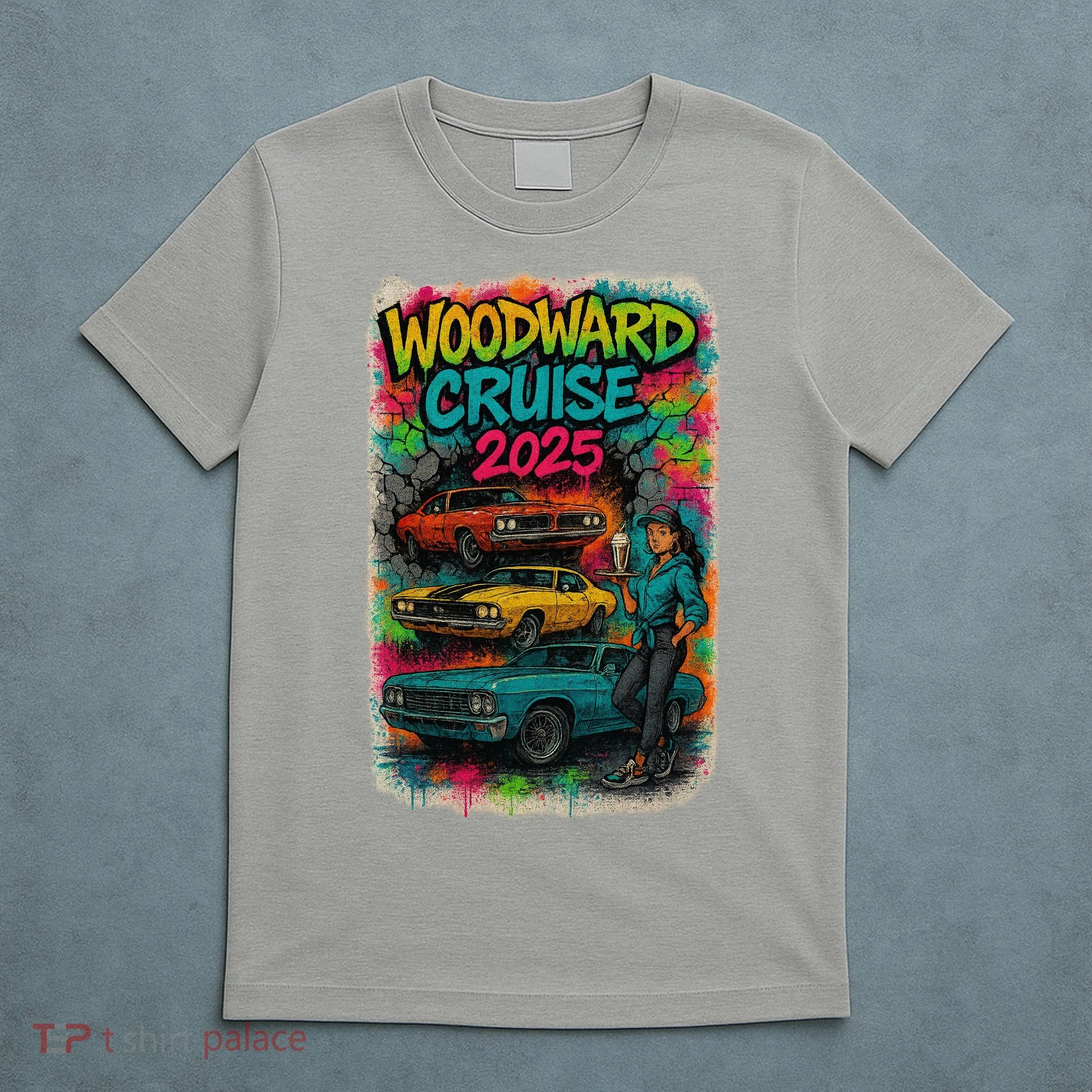 Woodward 2025 Graffiti Style T-Shirt
