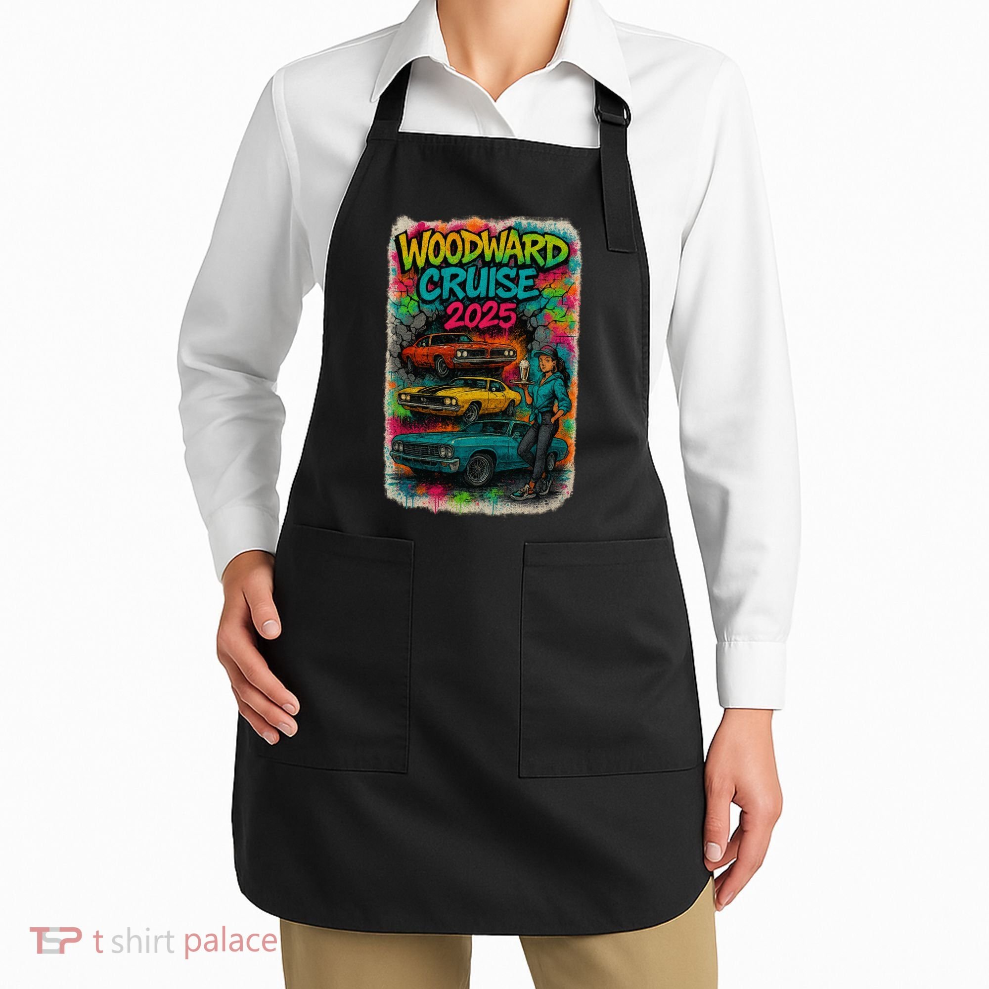 Woodward 2025 Graffiti Style Apron