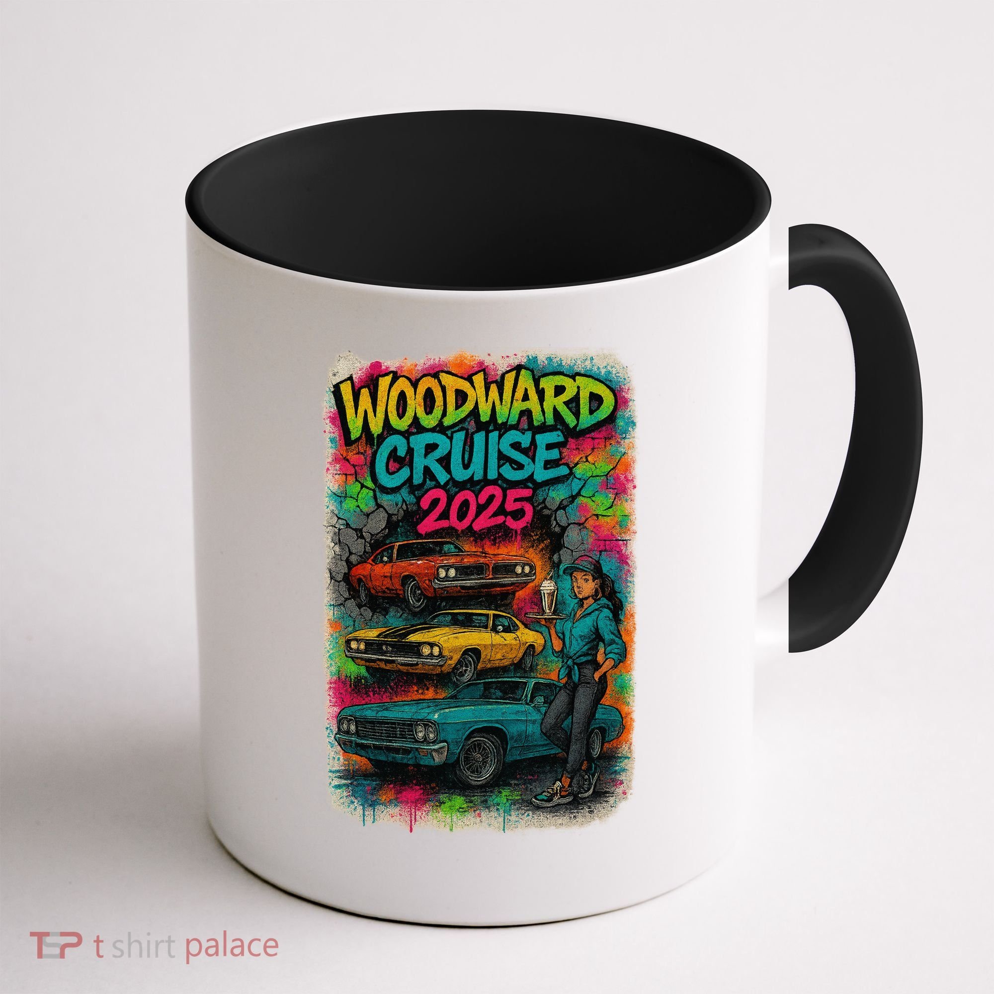 Woodward 2025 Graffiti Style Coffee Mug