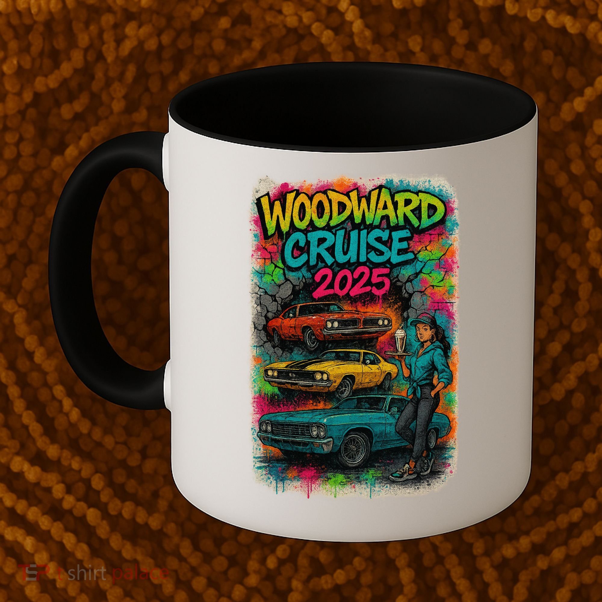 Woodward 2025 Graffiti Style Coffee Mug
