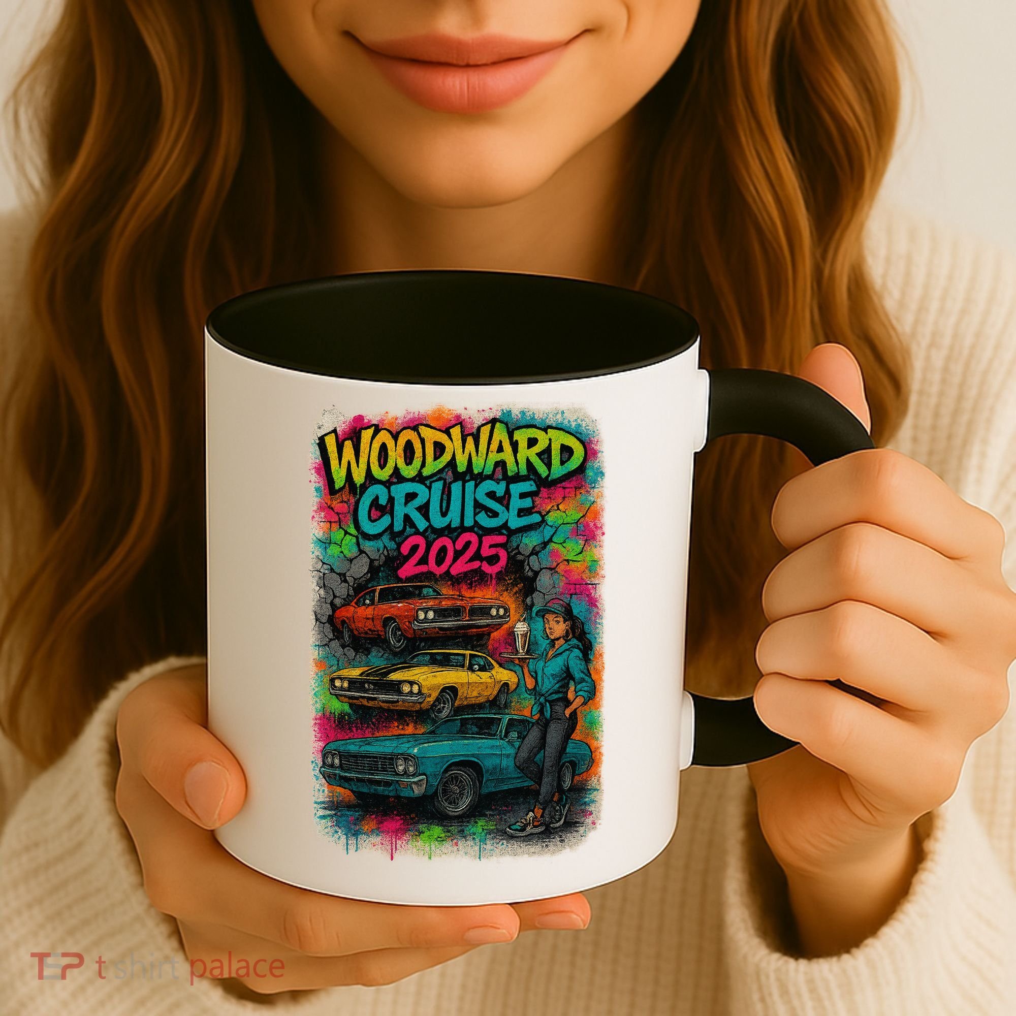 Woodward 2025 Graffiti Style Coffee Mug
