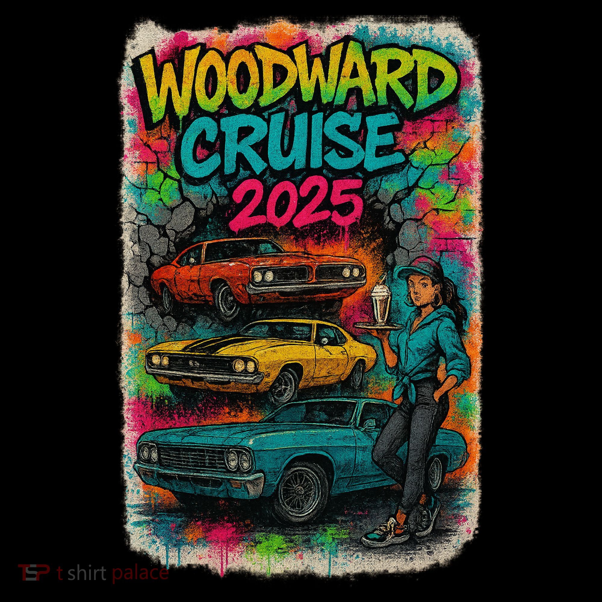 Woodward 2025 Graffiti Style Coffee Mug