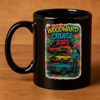 Woodward 2025 Graffiti Style 11oz C Handle Ceramic Mug thumb 4