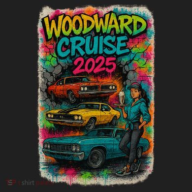 Woodward 2025 Graffiti Style 11oz C Handle Ceramic Mug