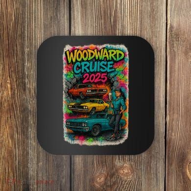 Woodward 2025 Graffiti Style Coaster
