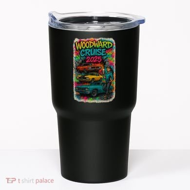Woodward 2025 Graffiti Style Tumbler