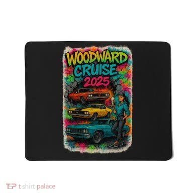 Woodward 2025 Graffiti Style Mousepad