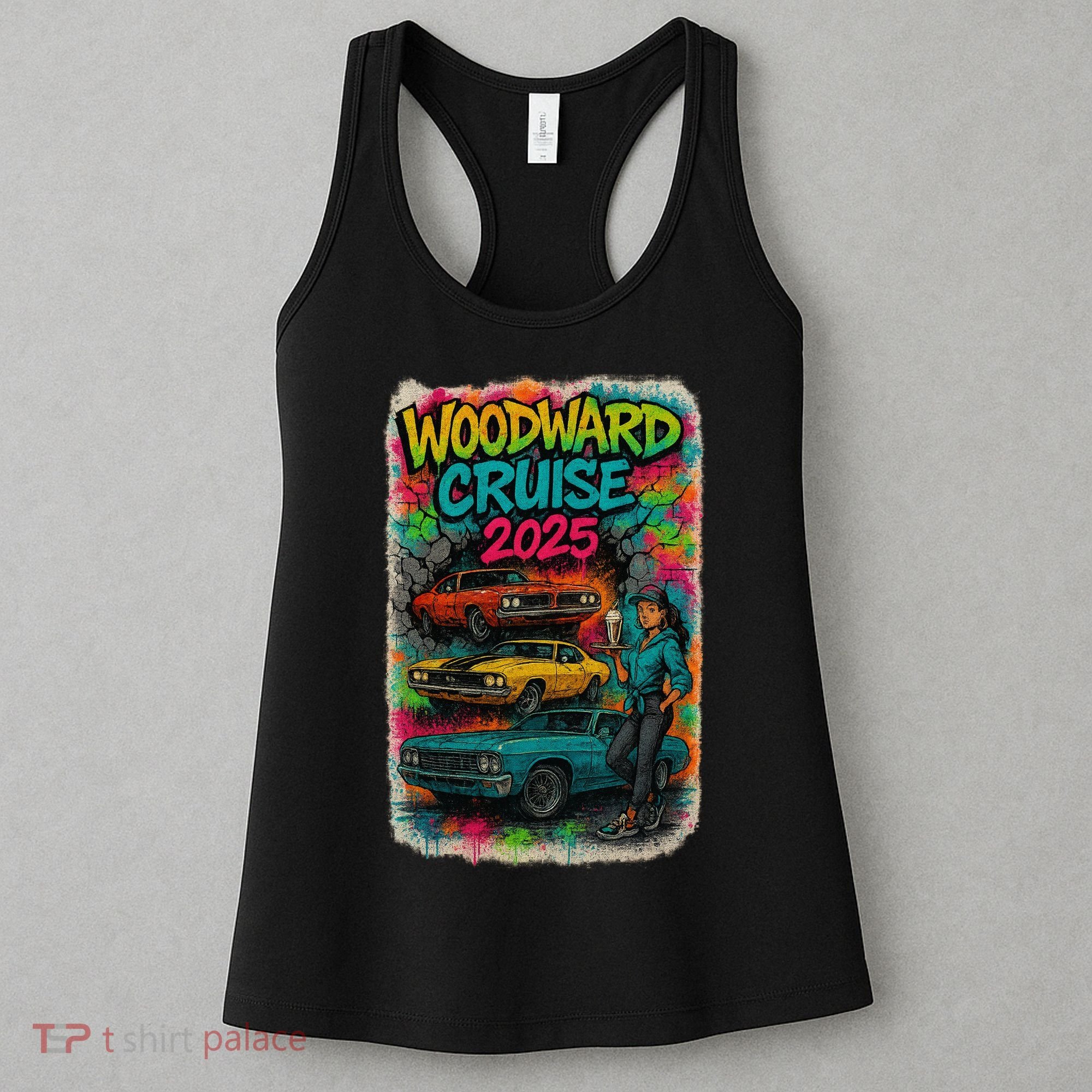 Woodward 2025 Graffiti Style Women's Tank Top