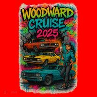 Woodward 2025 Graffiti Style Santa Hat thumb 1