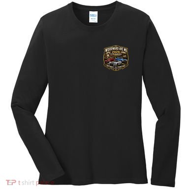 Woodward 2026 History Of The Avenue Front & Back Women's Long Sleeve Shirt