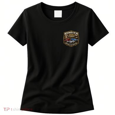 Woodward 2026 History Of The Avenue Front & Back Women's T-Shirt