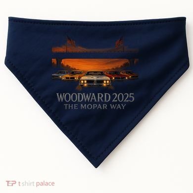 Woodward 2025 The Mopar Way USA-Made Doggie Bandana