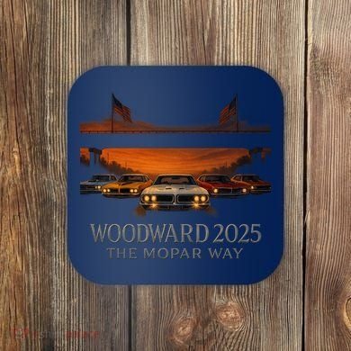 Woodward 2025 The Mopar Way Coaster