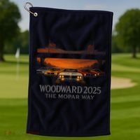 Woodward 2025 The Mopar Way Golf Towel thumb 1