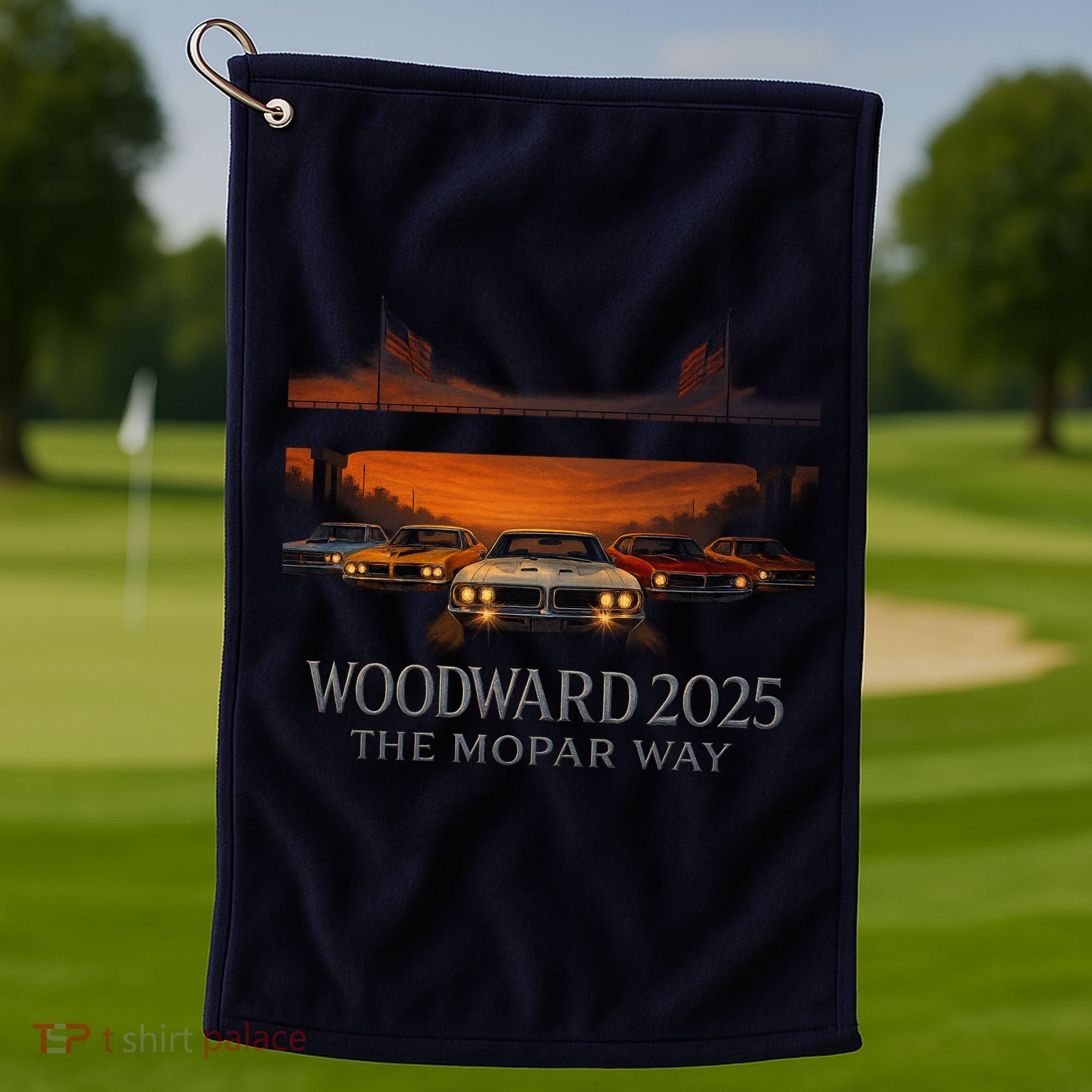 Woodward 2025 The Mopar Way Golf Towel