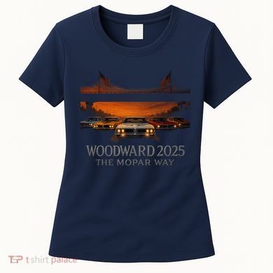 Woodward 2025 The Mopar Way Women's T-Shirt