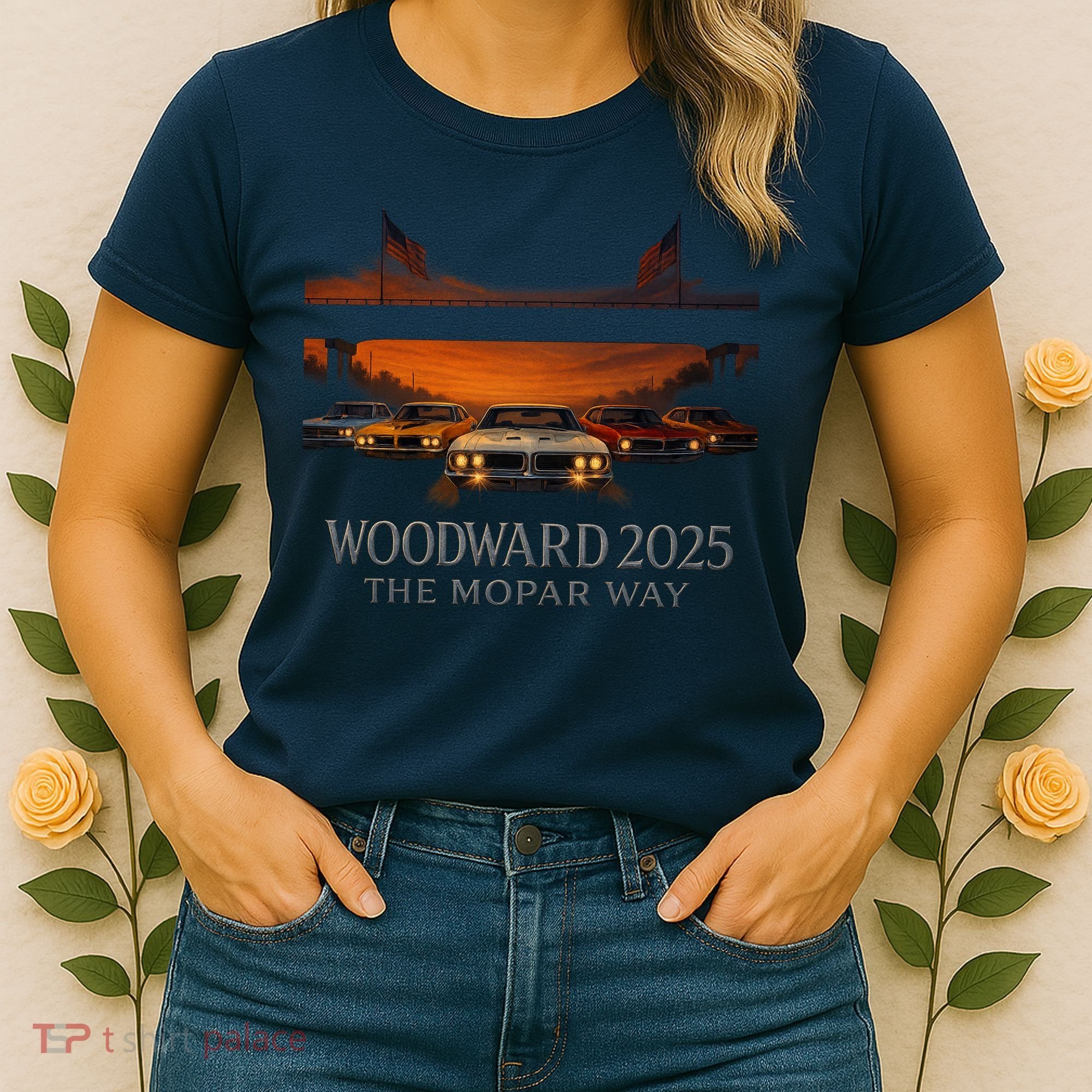 Woodward 2025 The Mopar Way Women's T-Shirt