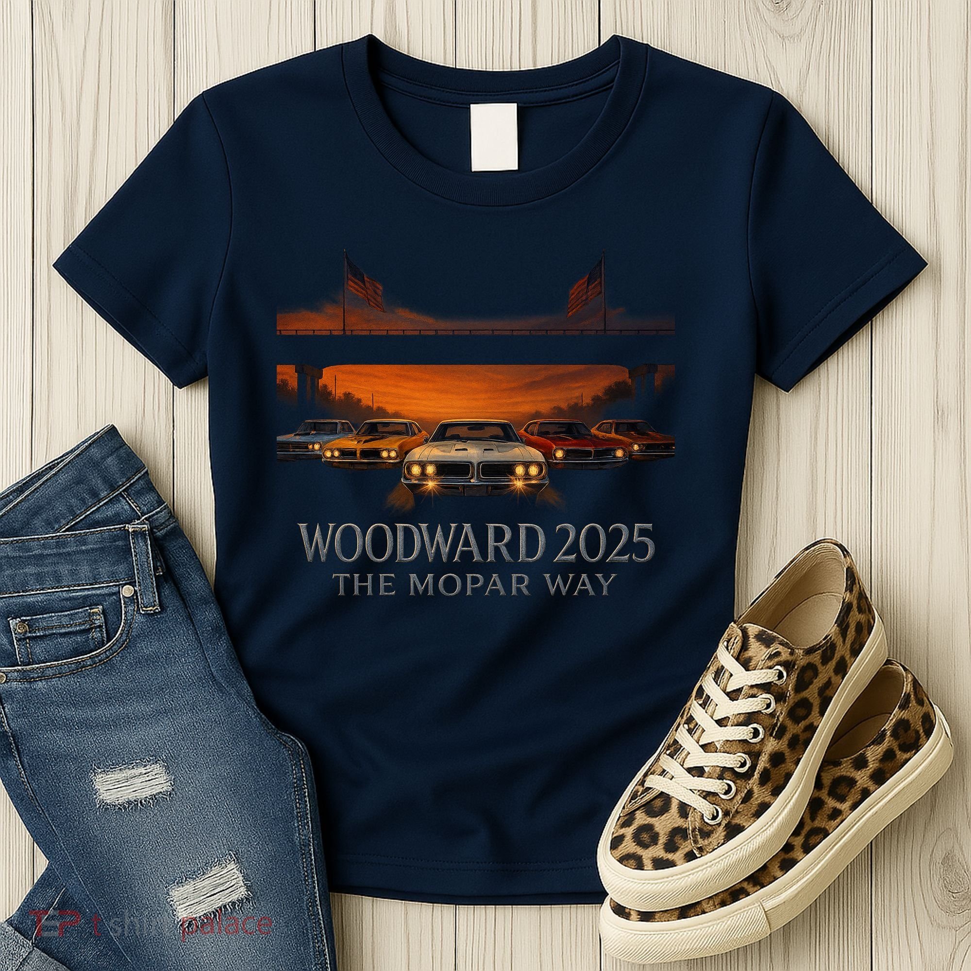 Woodward 2025 The Mopar Way Women's T-Shirt