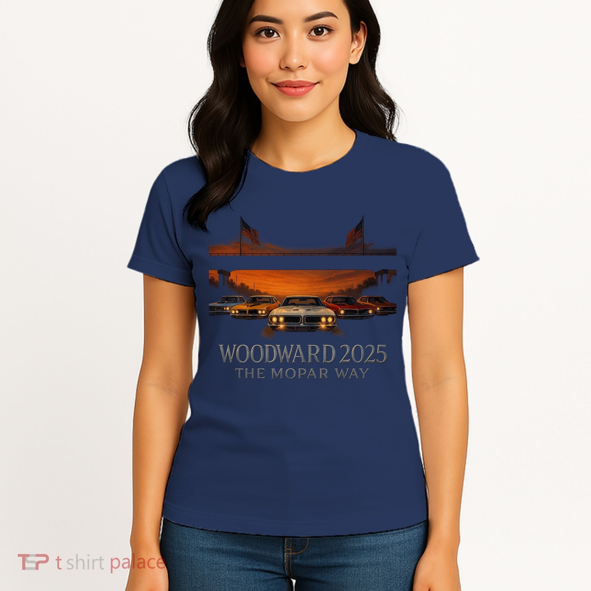 Woodward 2025 The Mopar Way Women's T-Shirt