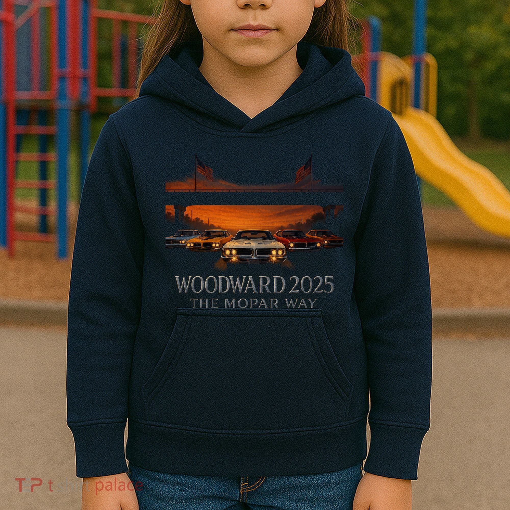Woodward 2025 The Mopar Way Kids Hoodie
