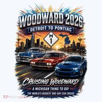 Woodward 2026 The World's Largest Car Cruise M1 Women's Tank Top thumb 5