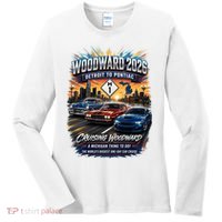 Woodward 2026 The World's Largest Car Cruise M1 Women's Long Sleeve Shirt thumb 0