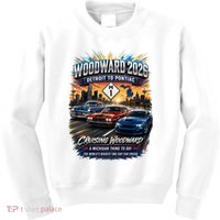 Woodward 2026 The World's Largest Car Cruise M1 Kids Sweatshirt thumb 0