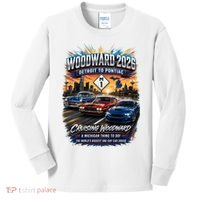 Woodward 2026 The World's Largest Car Cruise M1 Kids Long Sleeve Shirt thumb 0