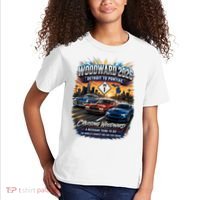 Woodward 2026 The World's Largest Car Cruise M1 Kids T-Shirt thumb 2