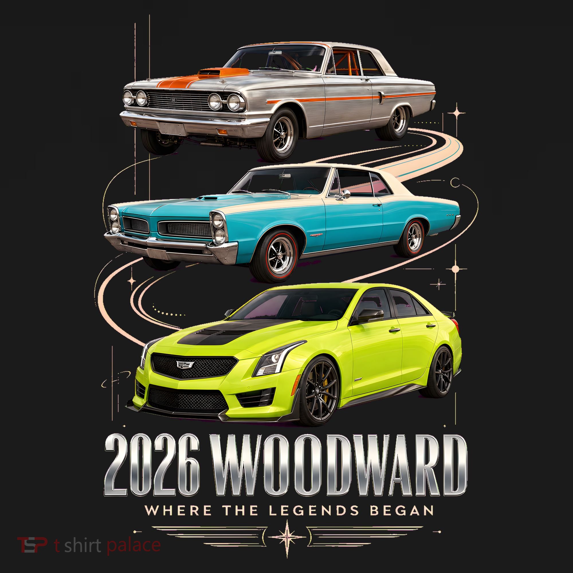 Woodward 2026 Where The Legends Began Kids Long Sleeve Shirt