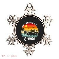 Wedding 49th Anniversary Cruise Trip Husband Wife Couple Ornament thumb 0