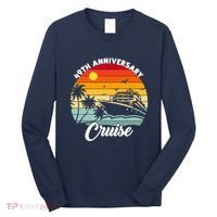Wedding 49th Anniversary Cruise Trip Husband Wife Couple Long Sleeve Shirt thumb 0