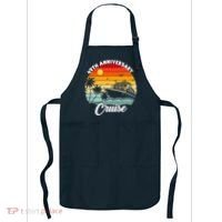 Wedding 49th Anniversary Cruise Trip Husband Wife Couple Apron thumb 0