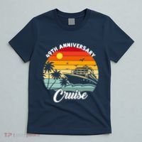 Wedding 49th Anniversary Cruise Trip Husband Wife Couple T-Shirt thumb 5