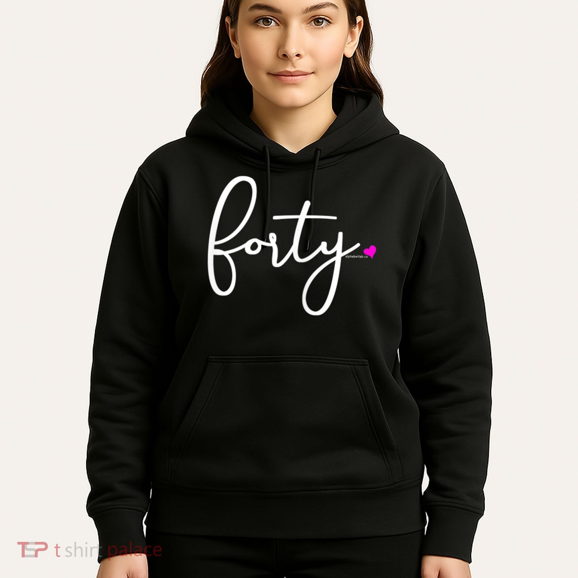 Wom.e.ns 40th Birthday Gift Ideas for Her Wom.e.n  Party Forty Hoodie