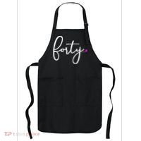 Wom.e.ns 40th Birthday Gift Ideas for Her Wom.e.n  Party Forty Apron thumb 0