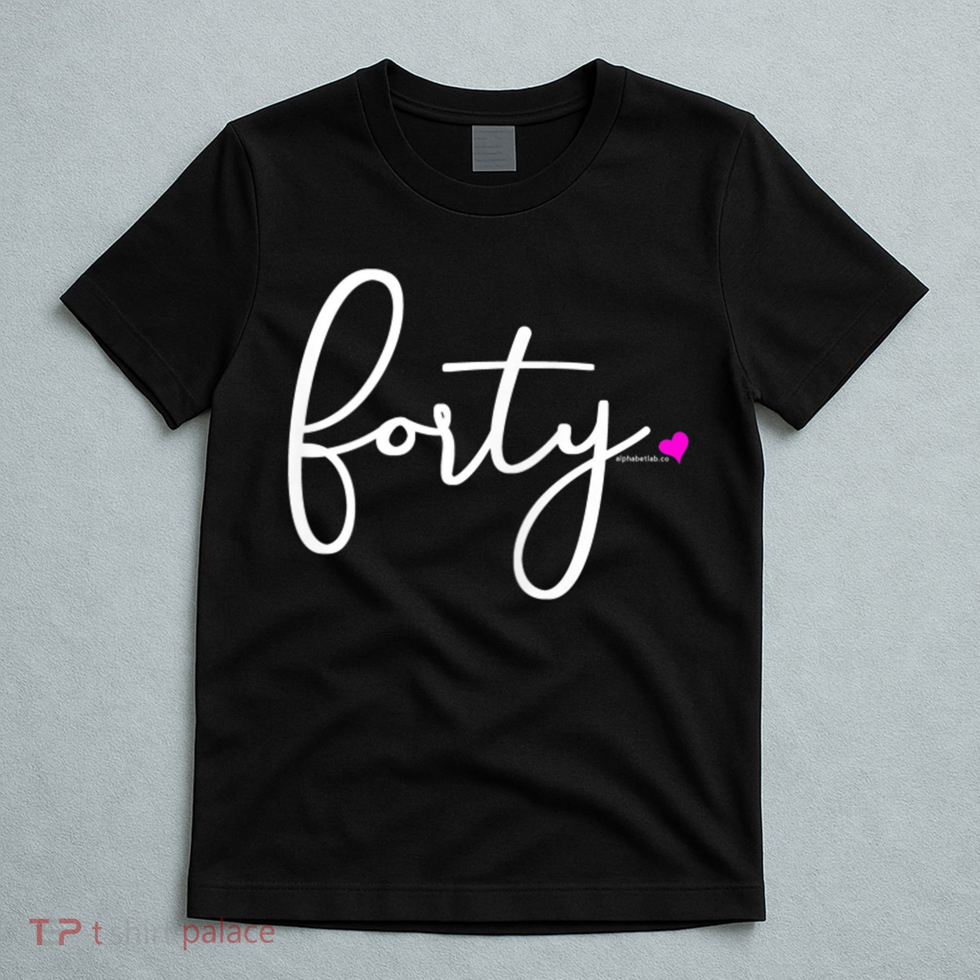 Wom.e.ns 40th Birthday Gift Ideas for Her Wom.e.n  Party Forty T-Shirt