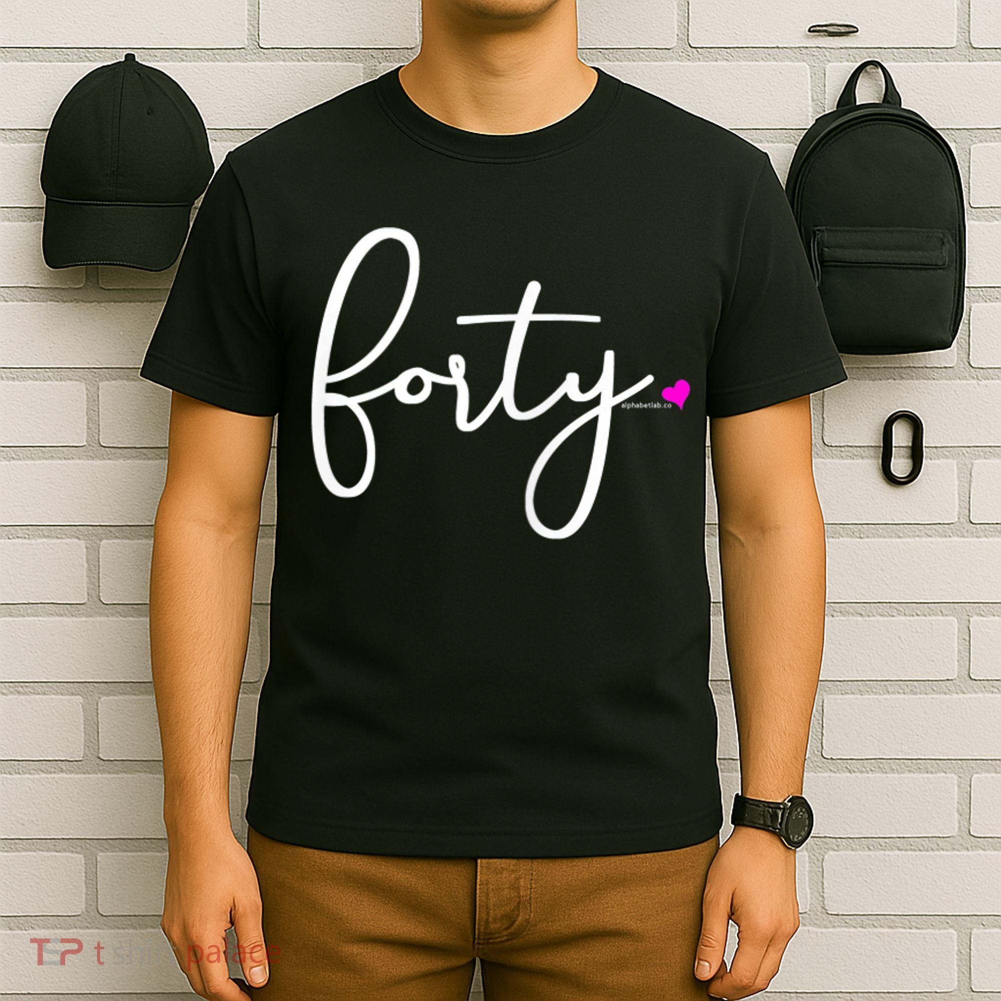 Wom.e.ns 40th Birthday Gift Ideas for Her Wom.e.n  Party Forty T-Shirt