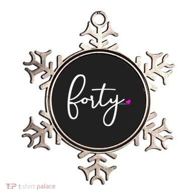 Wom.e.ns 40th Birthday Gift Ideas for Her Wom.e.n  Party Forty Ornament