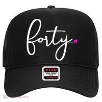 Wom.e.ns 40th Birthday Gift Ideas for Her Wom.e.n  Party Forty Hat thumb 0