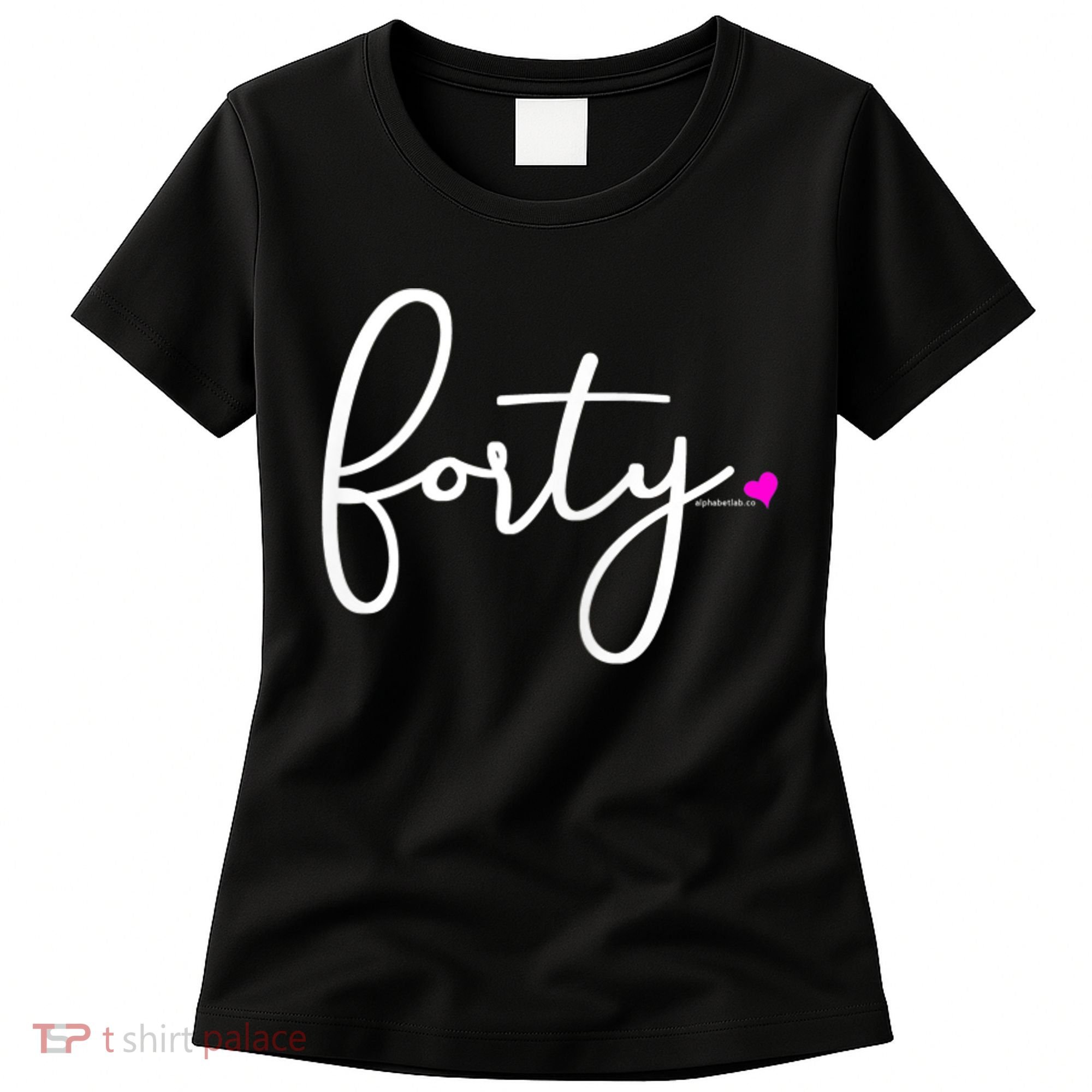 Wom.e.ns 40th Birthday Gift Ideas for Her Wom.e.n  Party Forty Women's T-Shirt