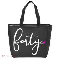 Wom.e.ns 40th Birthday Gift Ideas for Her Wom.e.n  Party Forty Tote Bag thumb 0