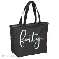 Wom.e.ns 40th Birthday Gift Ideas for Her Wom.e.n  Party Forty Tote Bag thumb 2