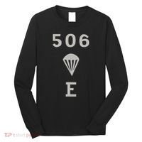 Ww2 506 Pir Easy Company Flag Long Sleeve Shirt thumb 0